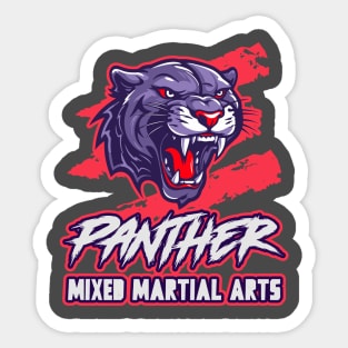 Panther MMA Mixed Martial Arts Sticker